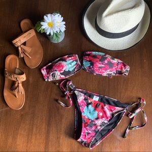 Top Shop Floral Bikini  Set 2/4